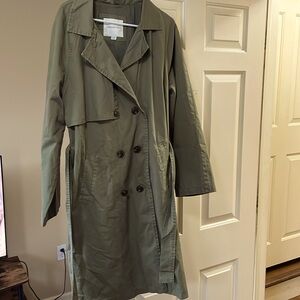 American Eagle Dreamy Drape Trench Coat